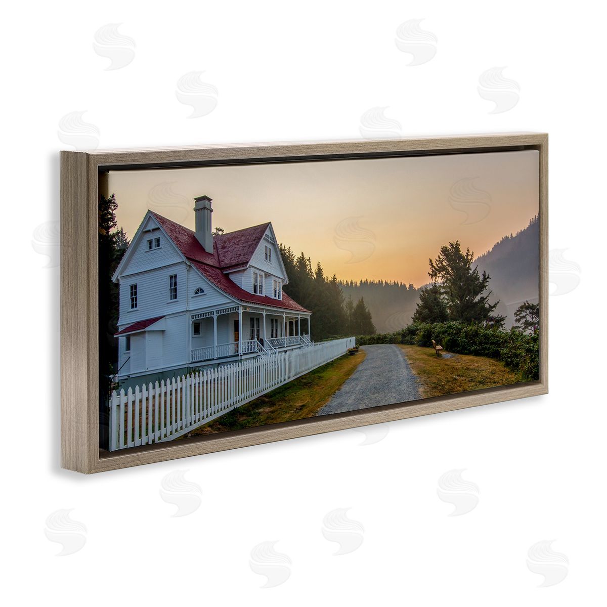 Jeff Poe Photography Cozy Rural Country House Warm Mountain Sunset 