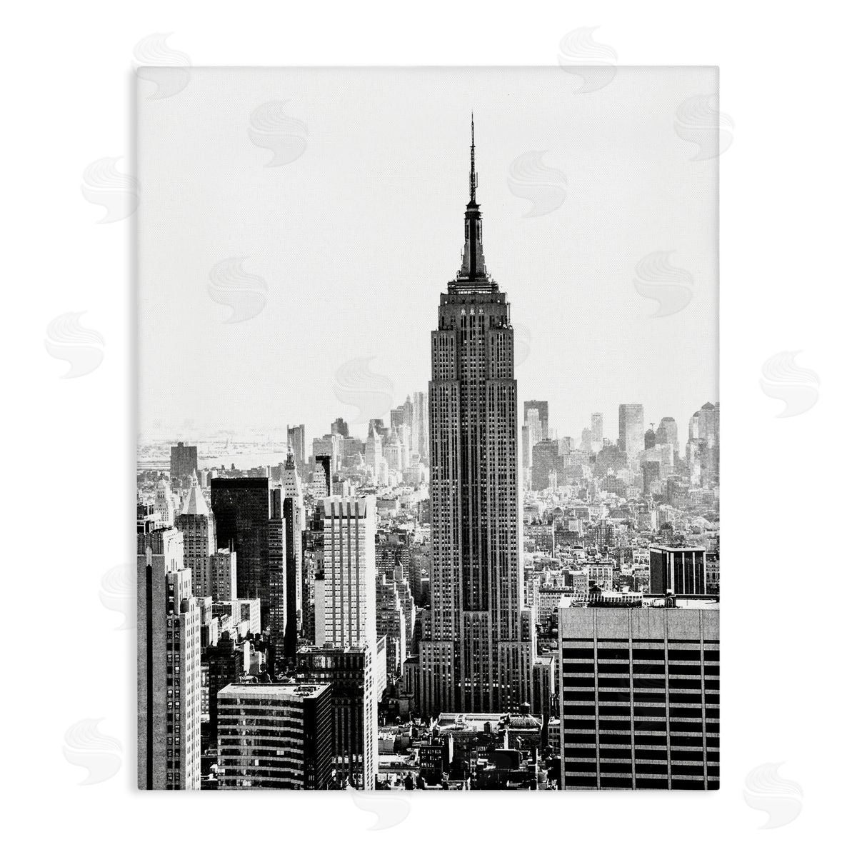 Bill Carson Photography New York Urban City Skyscrapers Downtown Skyline Stretched Canvas Wall Art Print