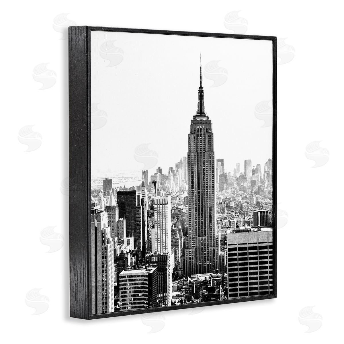 Bill Carson Photography New York Urban City Skyscrapers Downtown Skyline Black Framed Giclee Wall Art Print