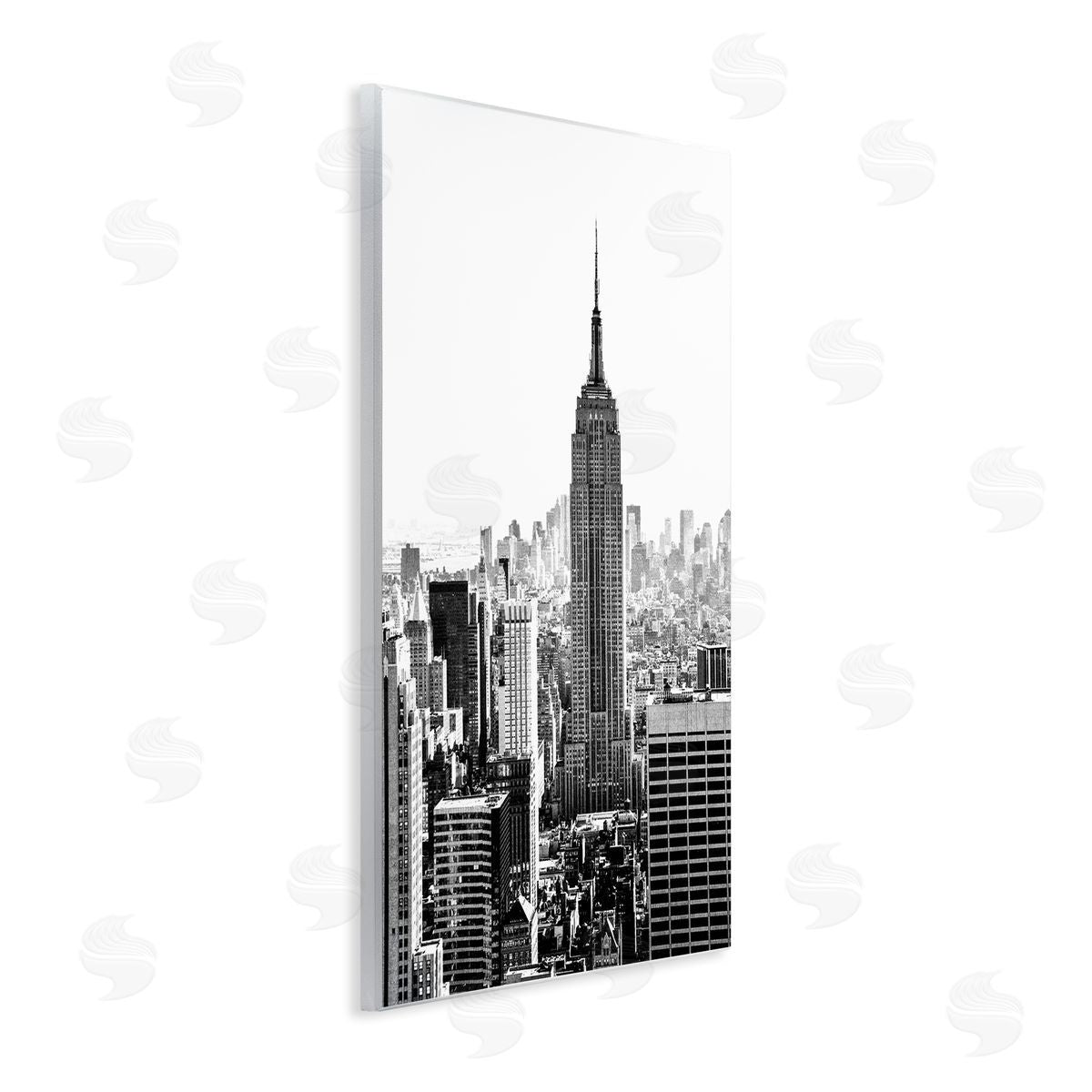Bill Carson Photography New York Urban City Skyscrapers Downtown Skyline Wall Plaque Art Print