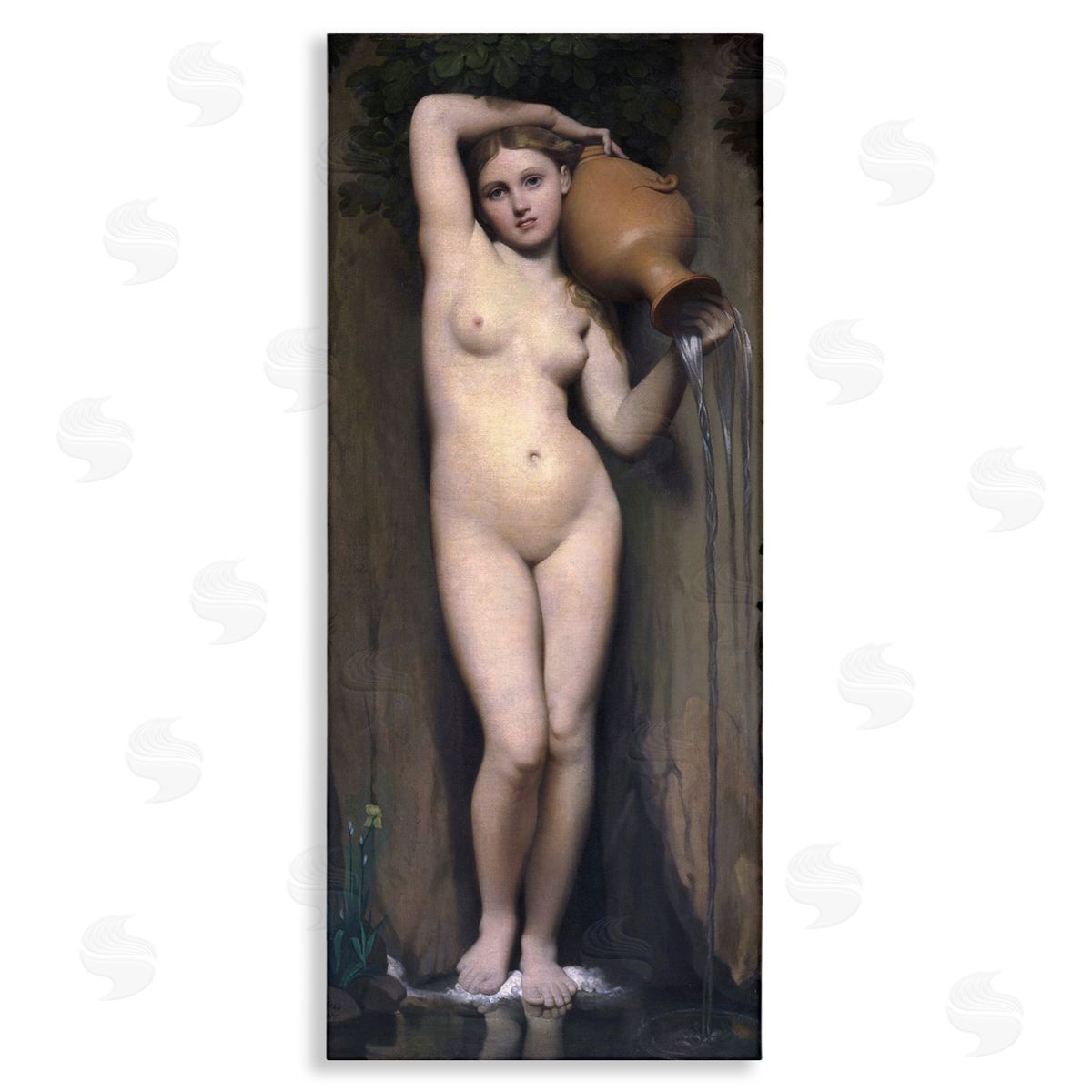one1000paintings The Spring Jean Auguste Dominique Ingres Nude Female Painting