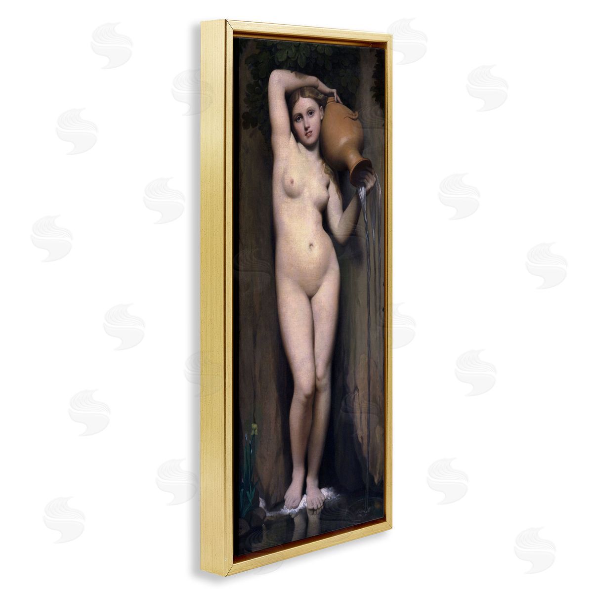 one1000paintings The Spring Jean Auguste Dominique Ingres Nude Female Painting
