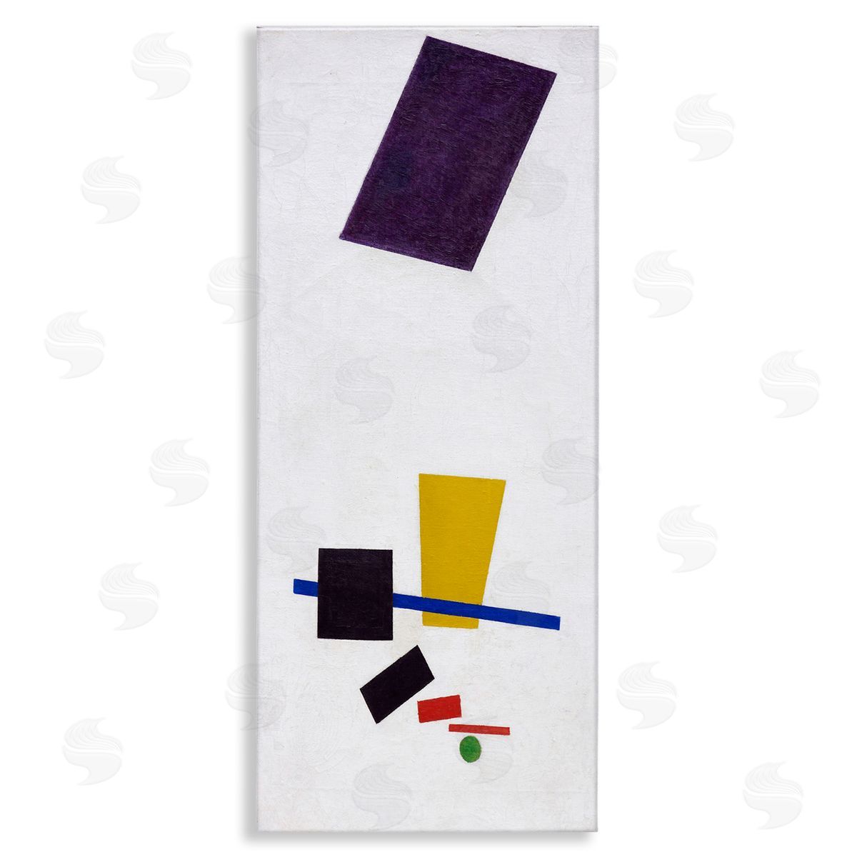 one1000paintings Painterly Realism of Football Player Abstract Kazimir Malevich Painting