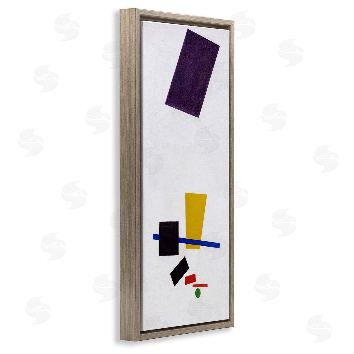 one1000paintings Painterly Realism of Football Player Abstract Kazimir Malevich Painting