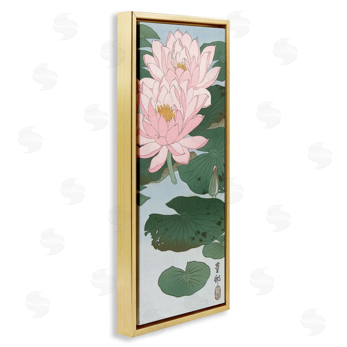 one1000paintings Lotus Ohara Koson Classical Painting Flower Portrait