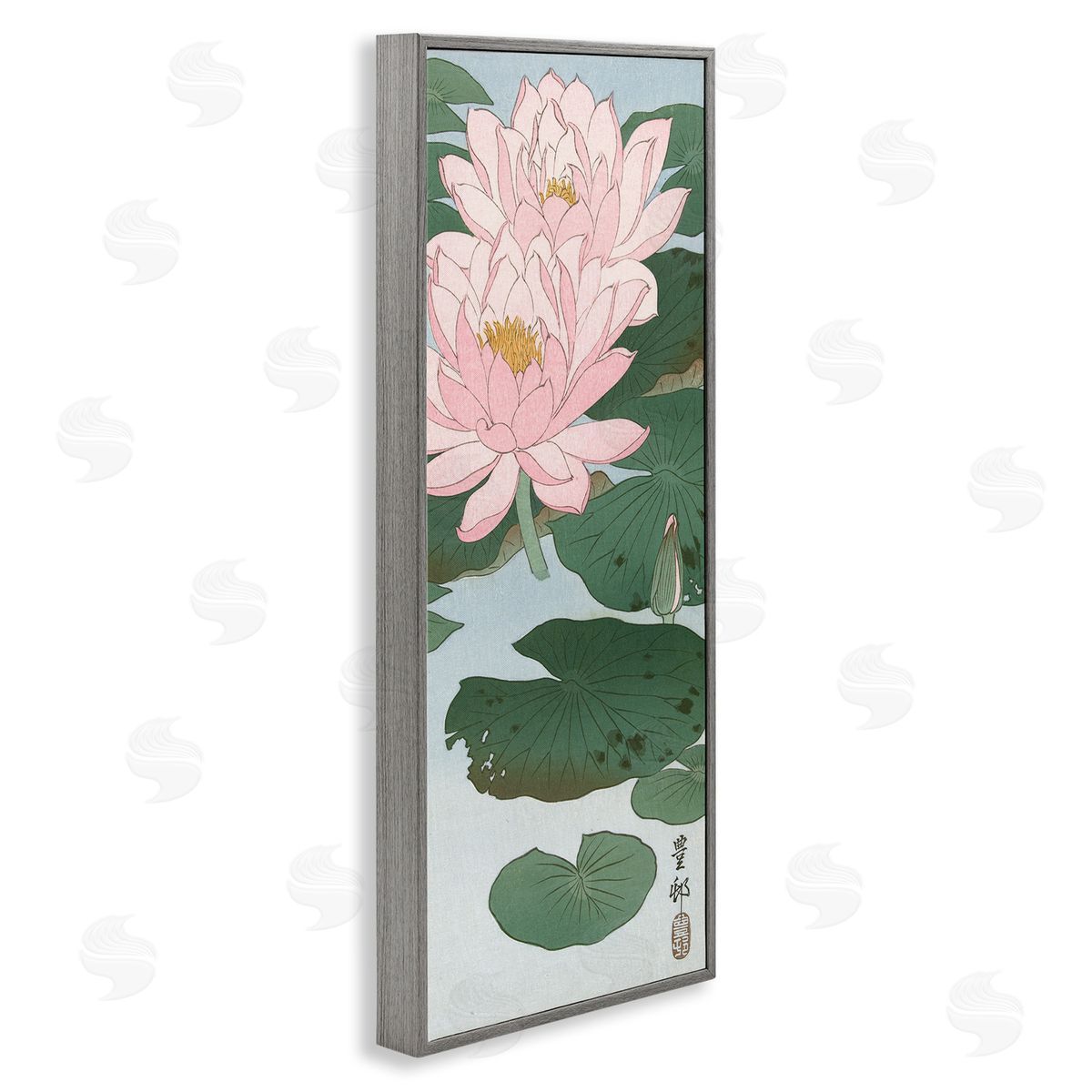 one1000paintings Lotus Ohara Koson Classical Painting Flower Portrait