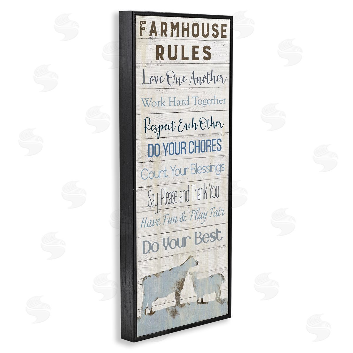 Carol Robinson Farmhouse Rules Heartening Planked List Country Animals 