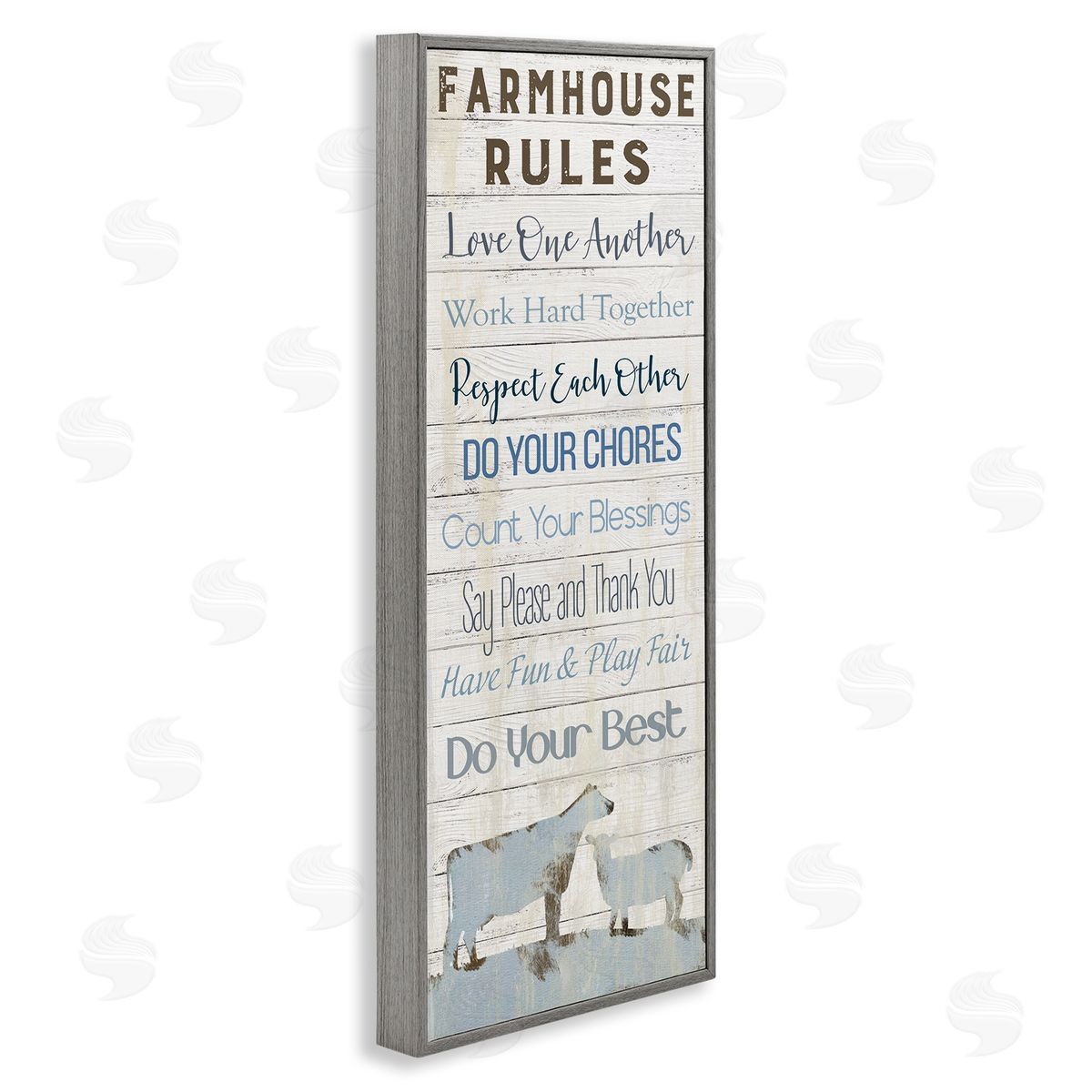 Carol Robinson Farmhouse Rules Heartening Planked List Country Animals 