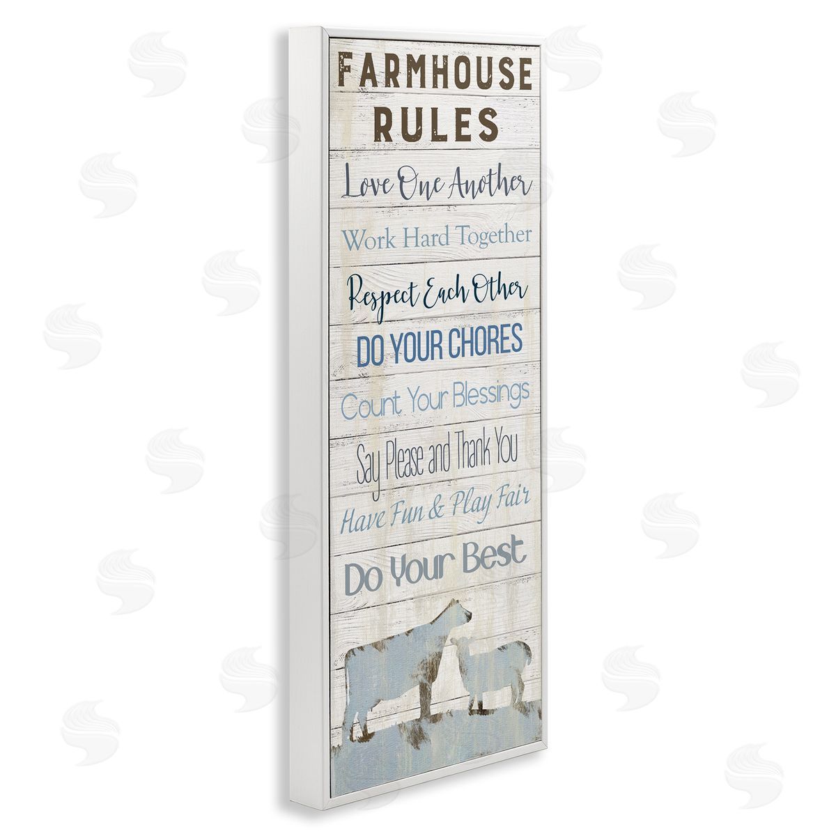 Carol Robinson Farmhouse Rules Heartening Planked List Country Animals 