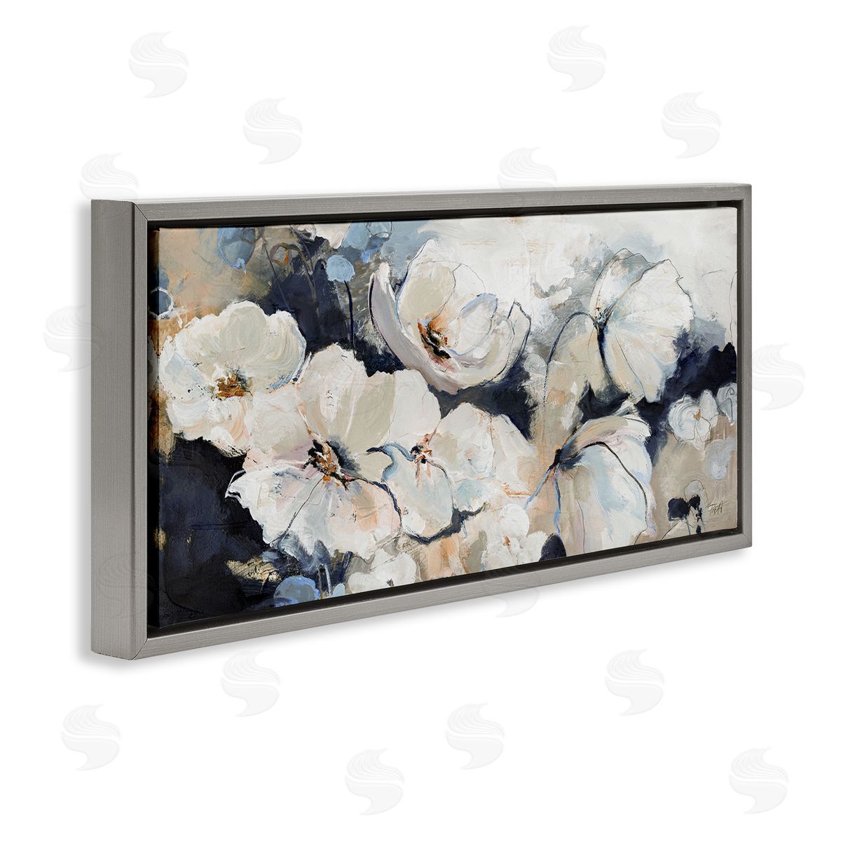 Design Fabrikken Delicate Flower Petals Blooming Modern Painting Design