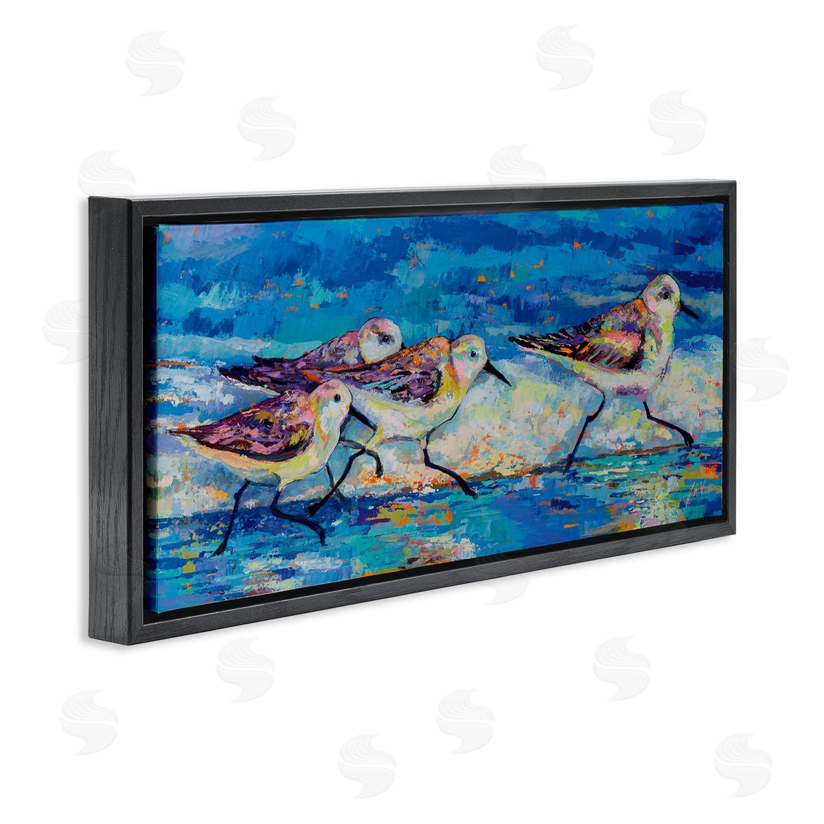 Jeanette Vertentes Modern Street Style Sandpipers Walking Beach Shoreline