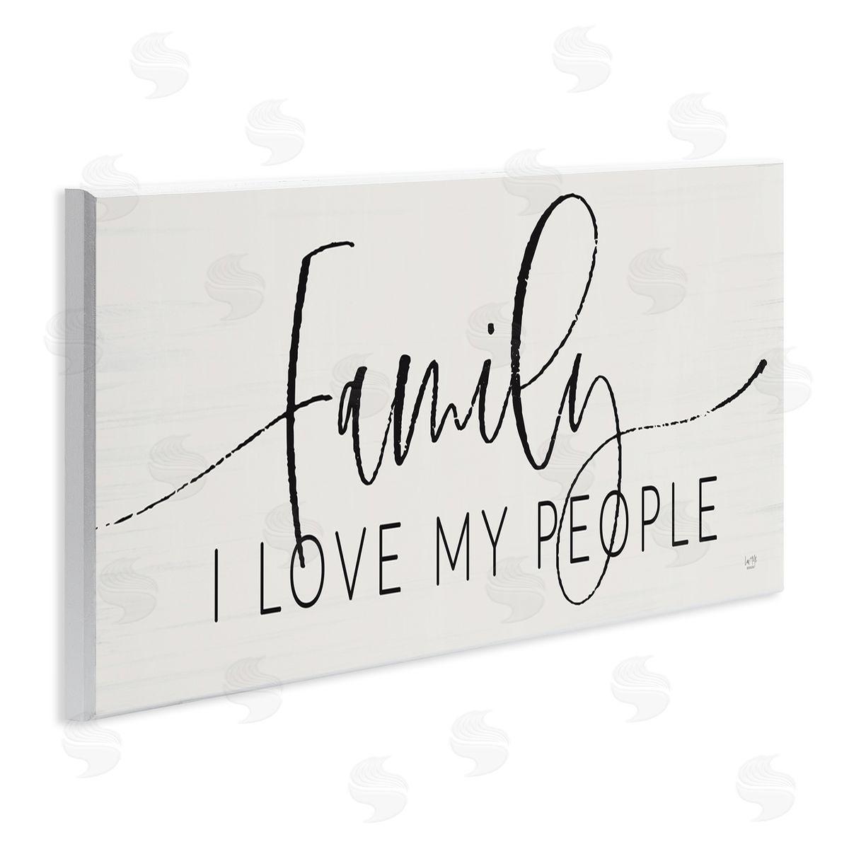 Lux + Me Designs I Love My People Affe_sidectionate Family Phrase 