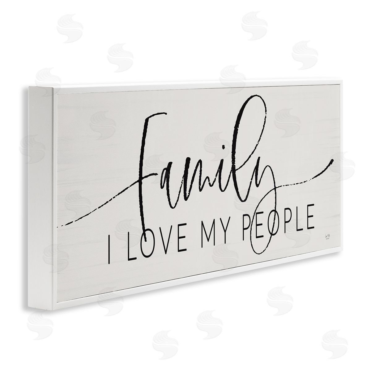 Lux + Me Designs I Love My People Affe_sidectionate Family Phrase 