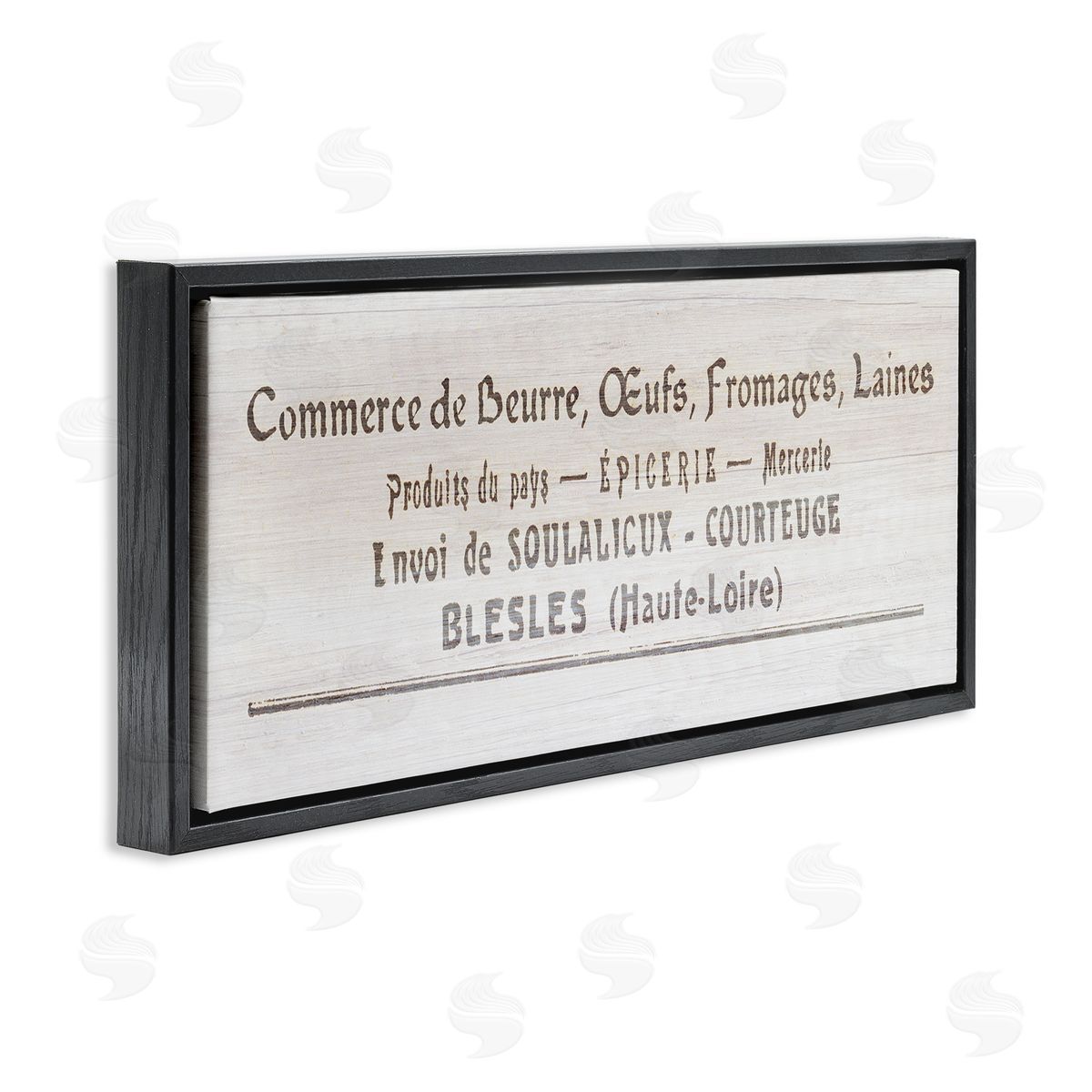 Stupell Studio Varied Farm Goods fr_sideench Eggs Butter Sign