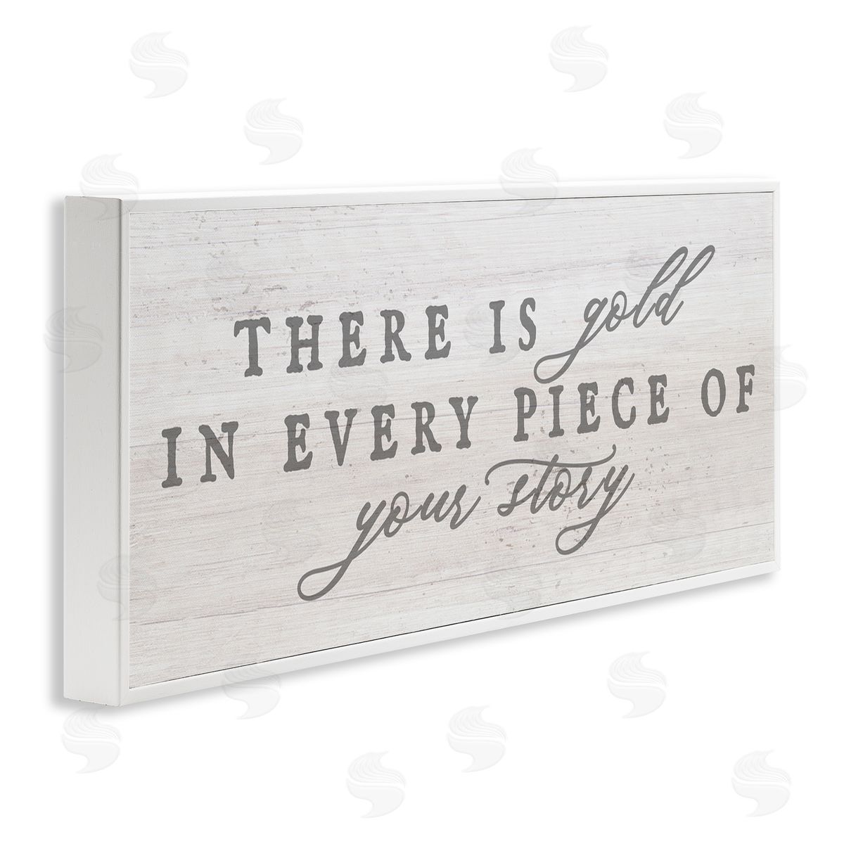 Stupell Studio Gold In Your Story Inspirational Motivating Typography