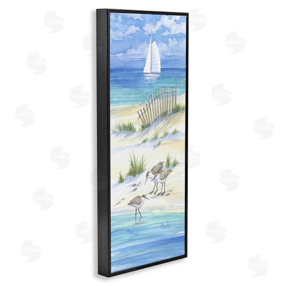 Paul Brent Beachside Coastal Sandpiper Birds