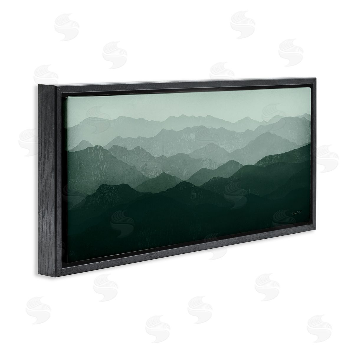 Ryan Fowler Foggy Panoramic Mountain Range 