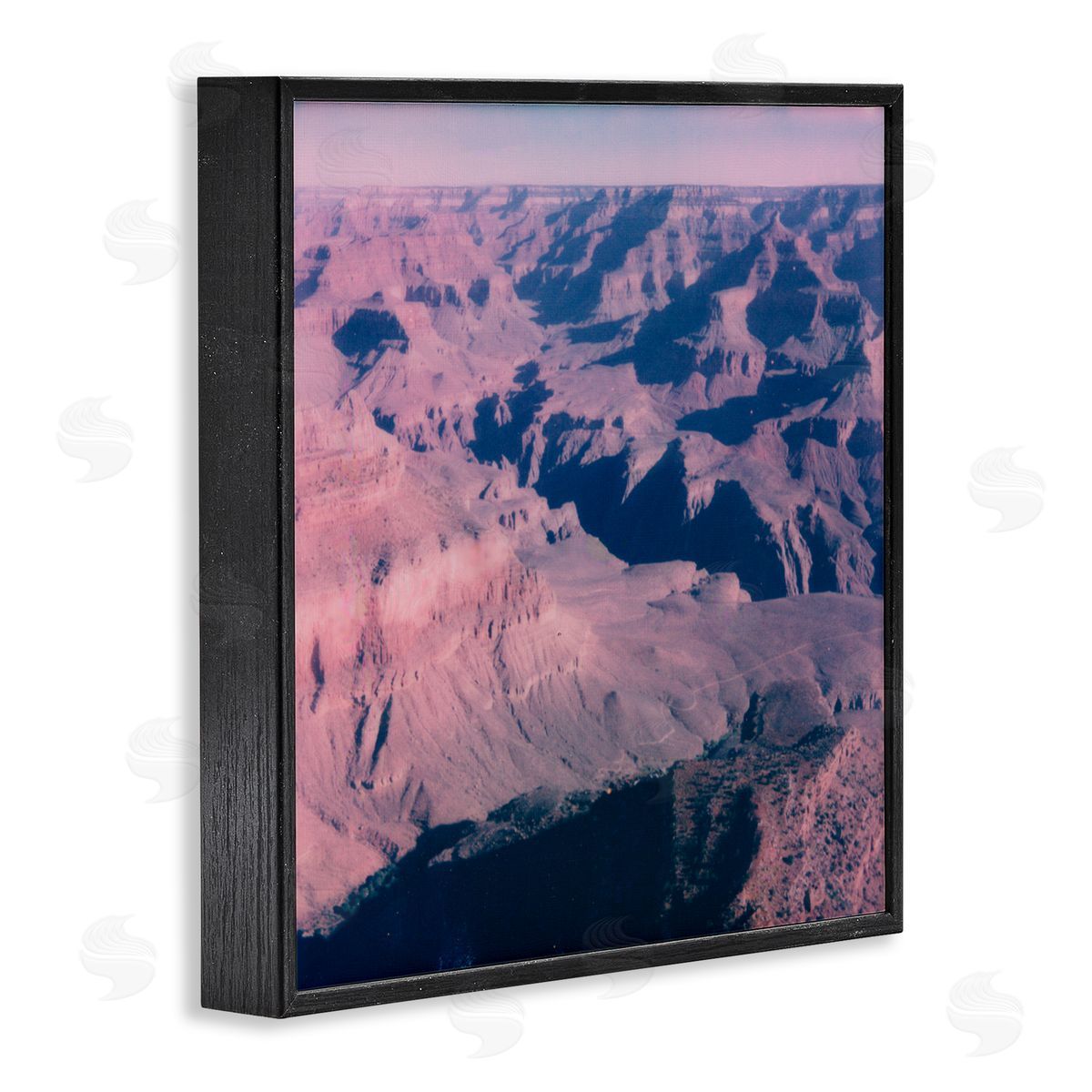 Jacob Green Vast Desolate Desert Canyon Valley Black Framed Glicee Wall Art Print