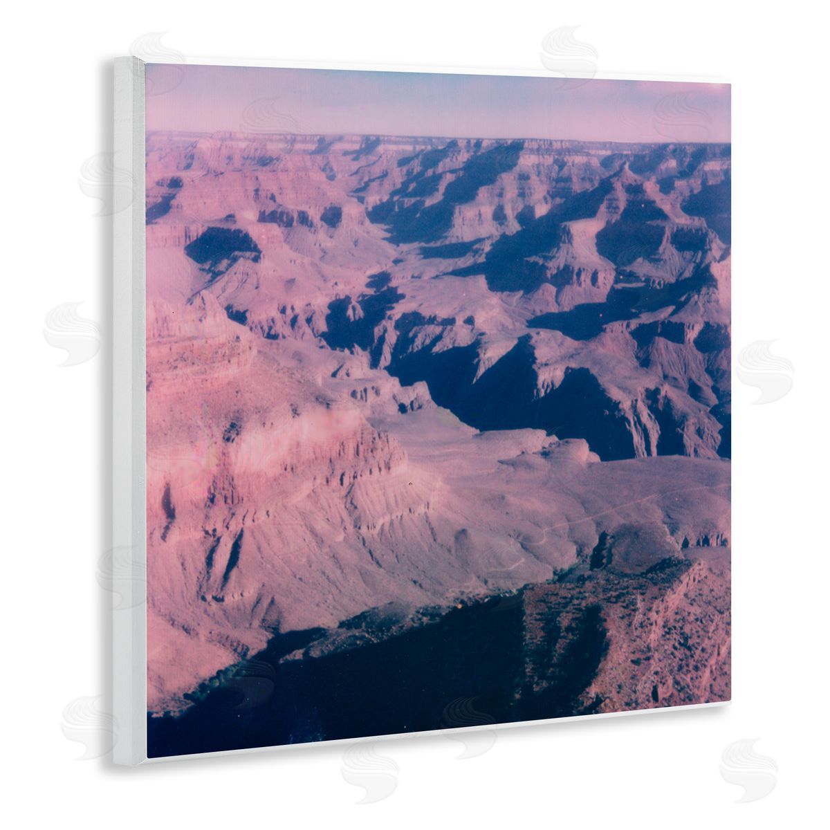 Jacob Green Vast Desolate Desert Canyon Valley Wooden Wall Plaque Art Print