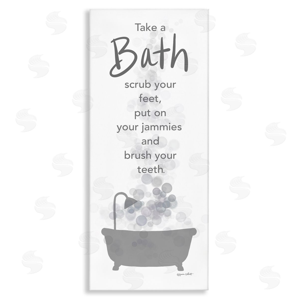 Annie LaPoint Kids Bathroom Nighttime Routine List