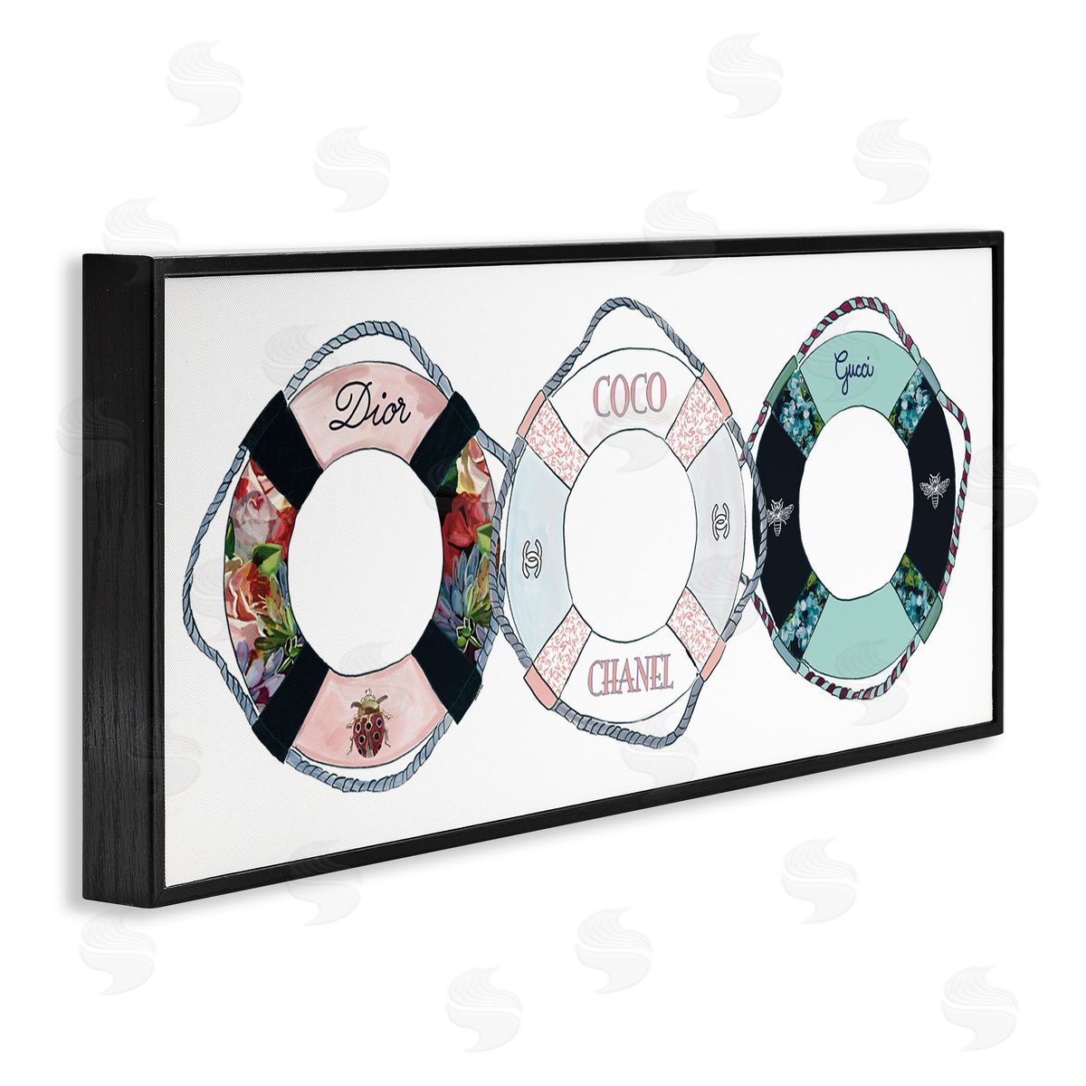 Amelia Noyes Trendy Fashion Nautical Life Ring Buoy 