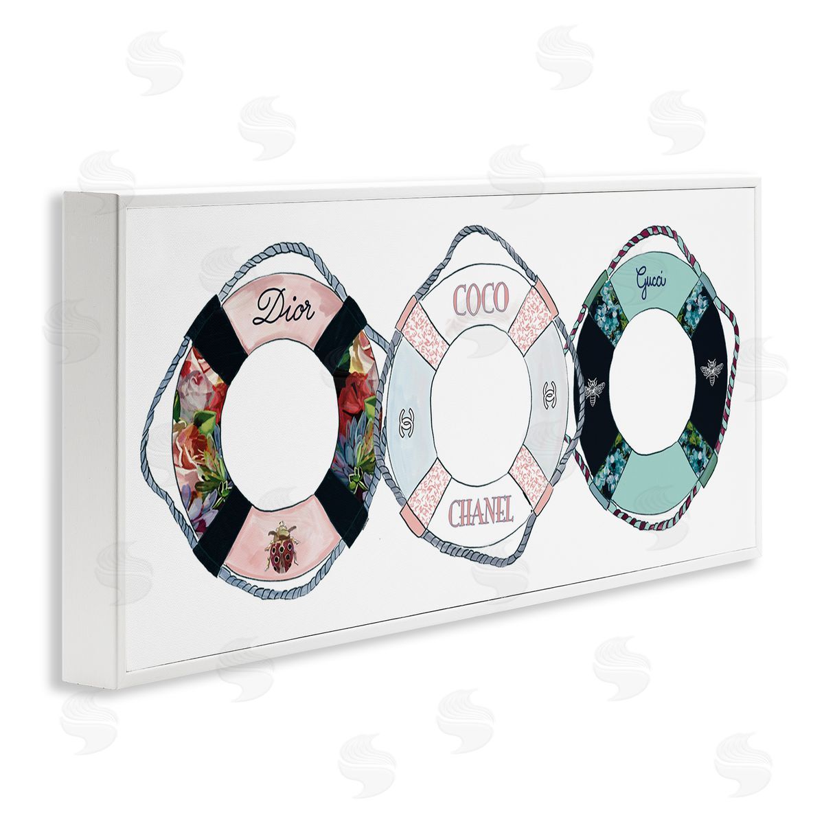 Amelia Noyes Trendy Fashion Nautical Life Ring Buoy 