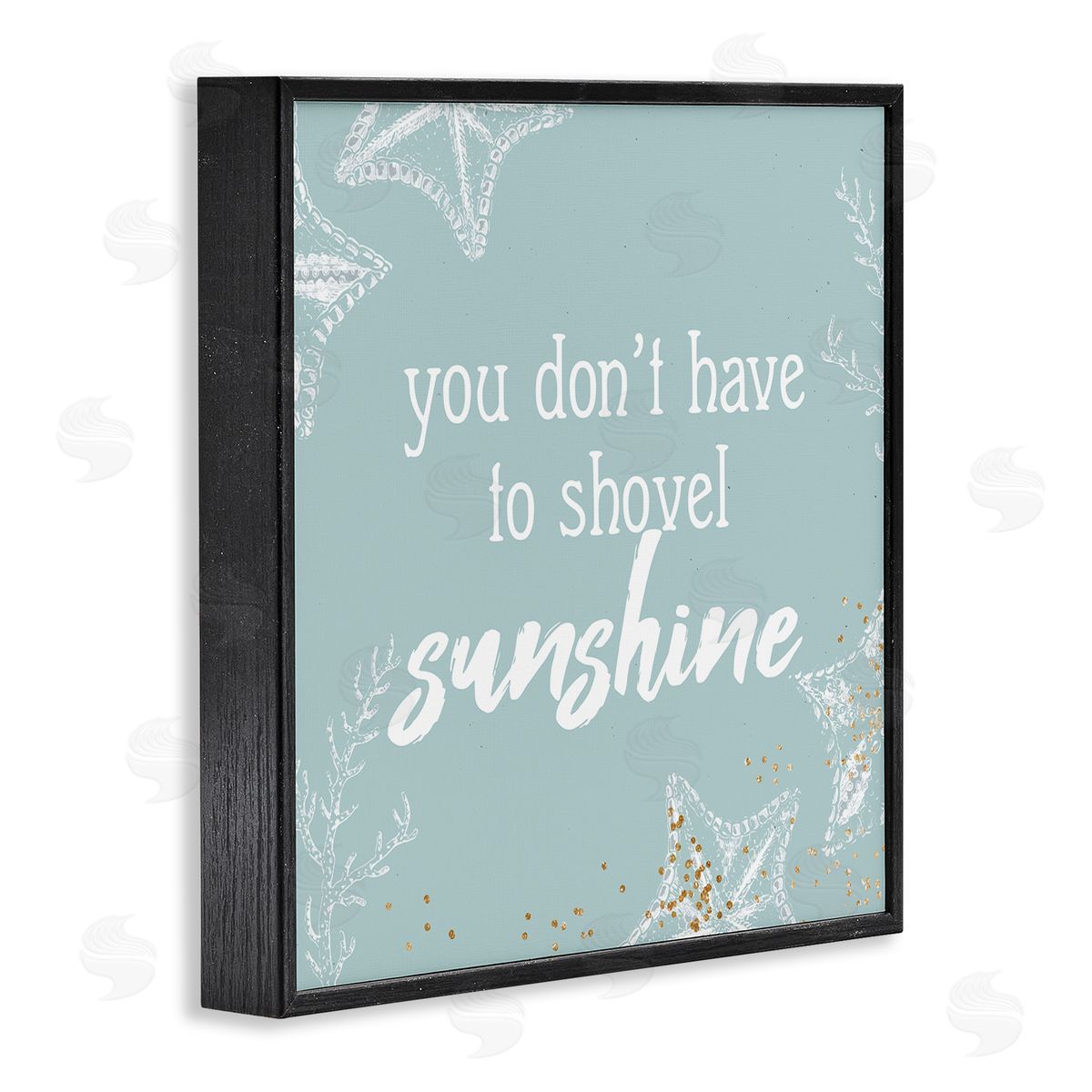 Anne Bailey Summer Beach Lover Nautical Quote Black Framed Glicee Wall Art Print