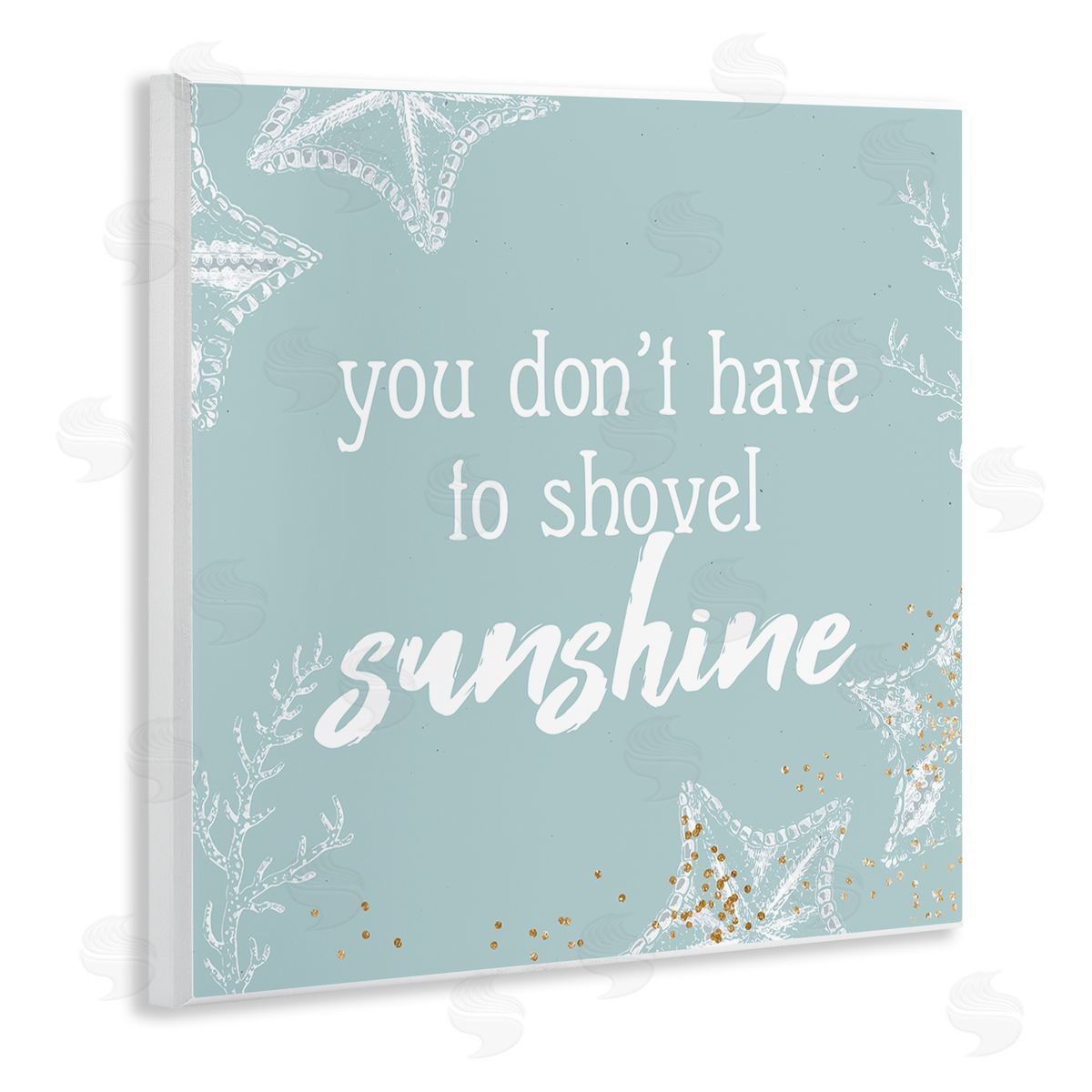 Anne Bailey Summer Beach Lover Nautical Quote Wooden Wall Plaque Art Print