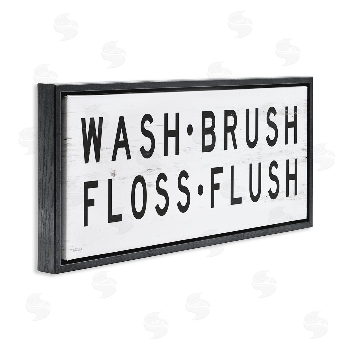Cindy Jacobs Wash Brush Floss Flush Bathroom Rules