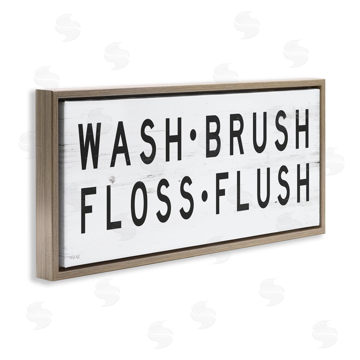 Cindy Jacobs Wash Brush Floss Flush Bathroom Rules