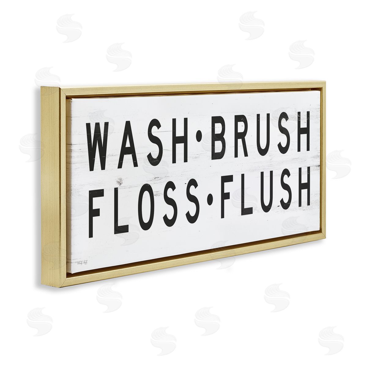 Cindy Jacobs Wash Brush Floss Flush Bathroom Rules