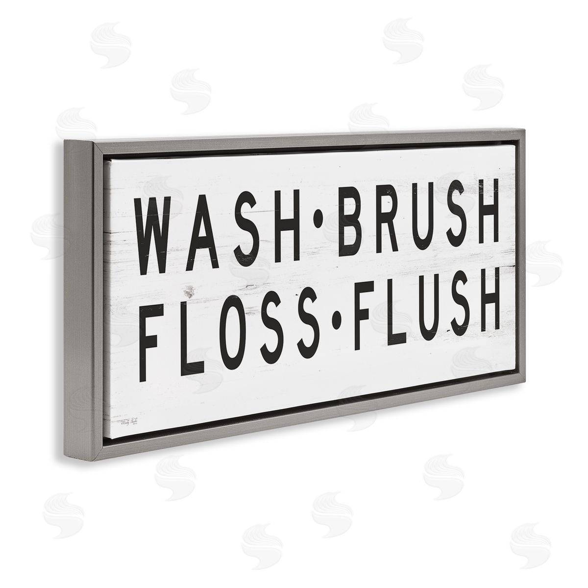 Cindy Jacobs Wash Brush Floss Flush Bathroom Rules