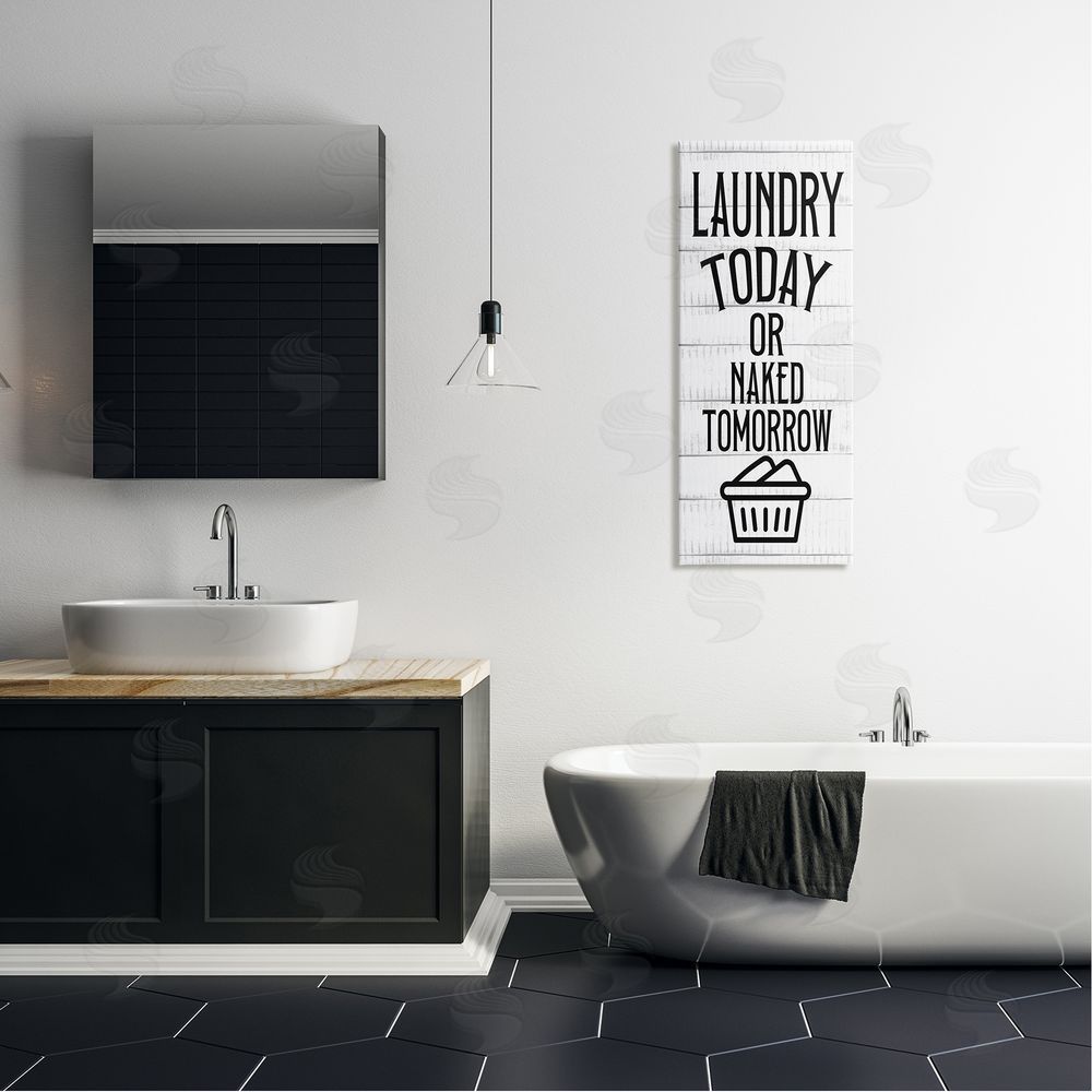 Kim Allen Laundry Room Rustic Humor Typography