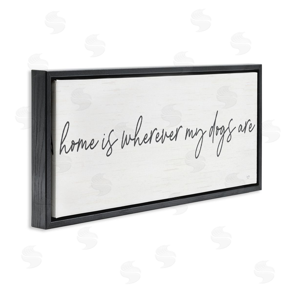 Lux + Me Designs Home Wherever Dogs Are Pet Lover Phrase