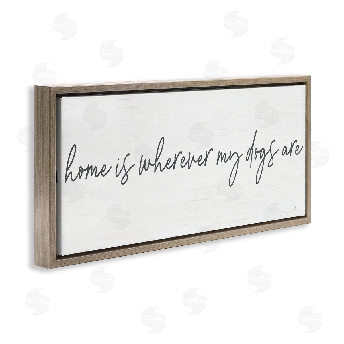 Lux + Me Designs Home Wherever Dogs Are Pet Lover Phrase
