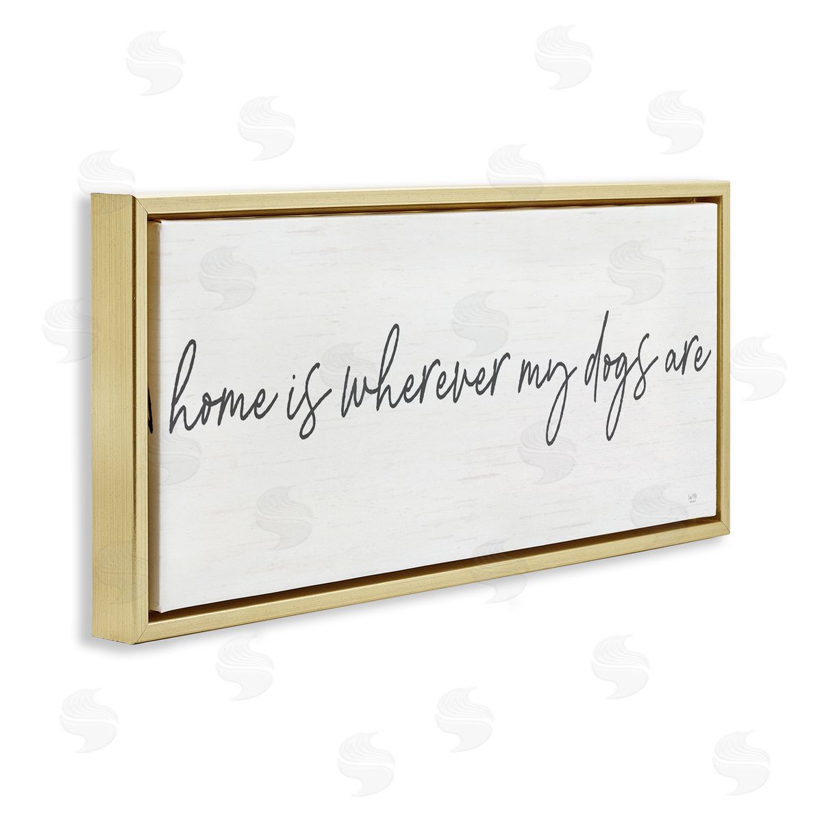 Lux + Me Designs Home Wherever Dogs Are Pet Lover Phrase