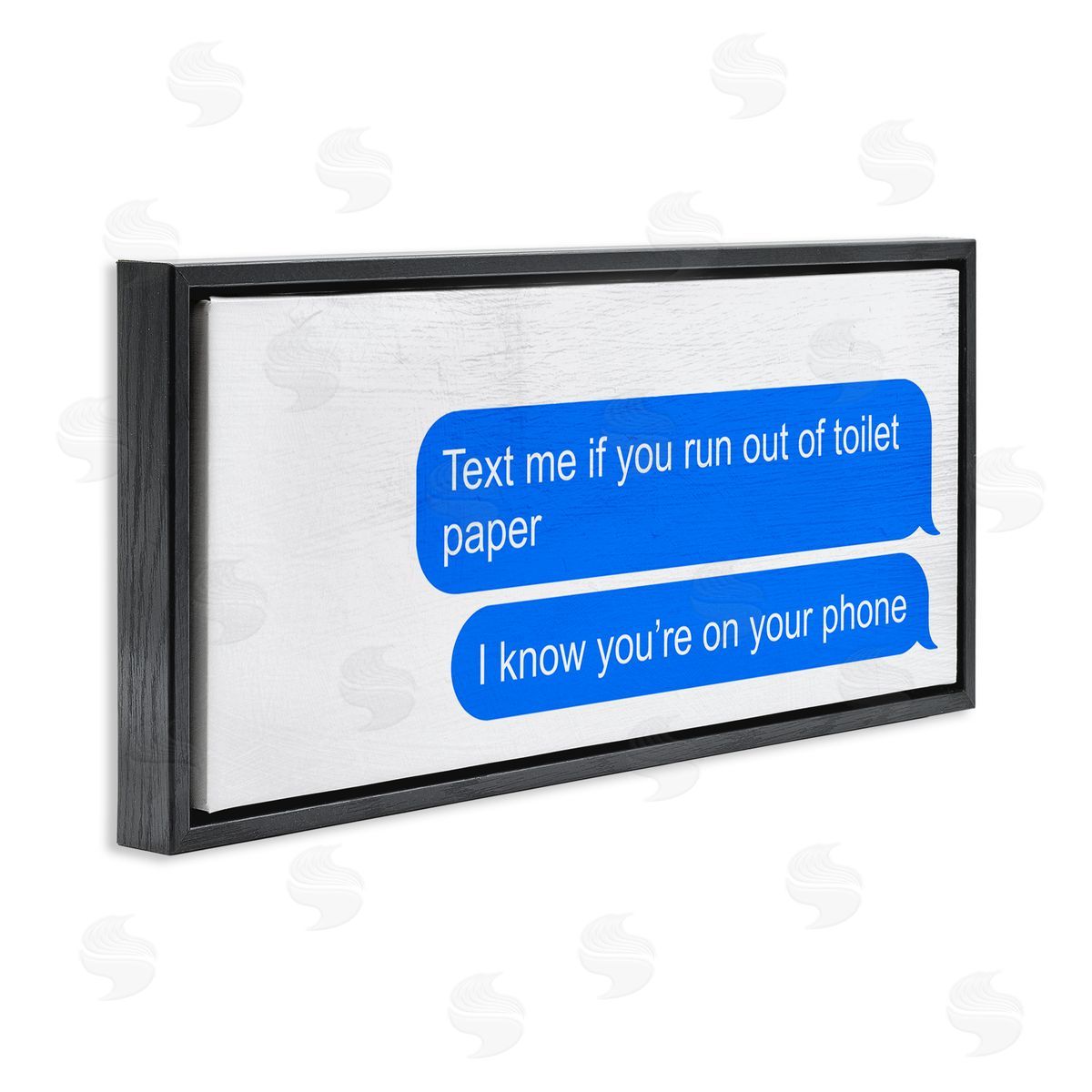 Stupell Studio Text Me Toilet Paper