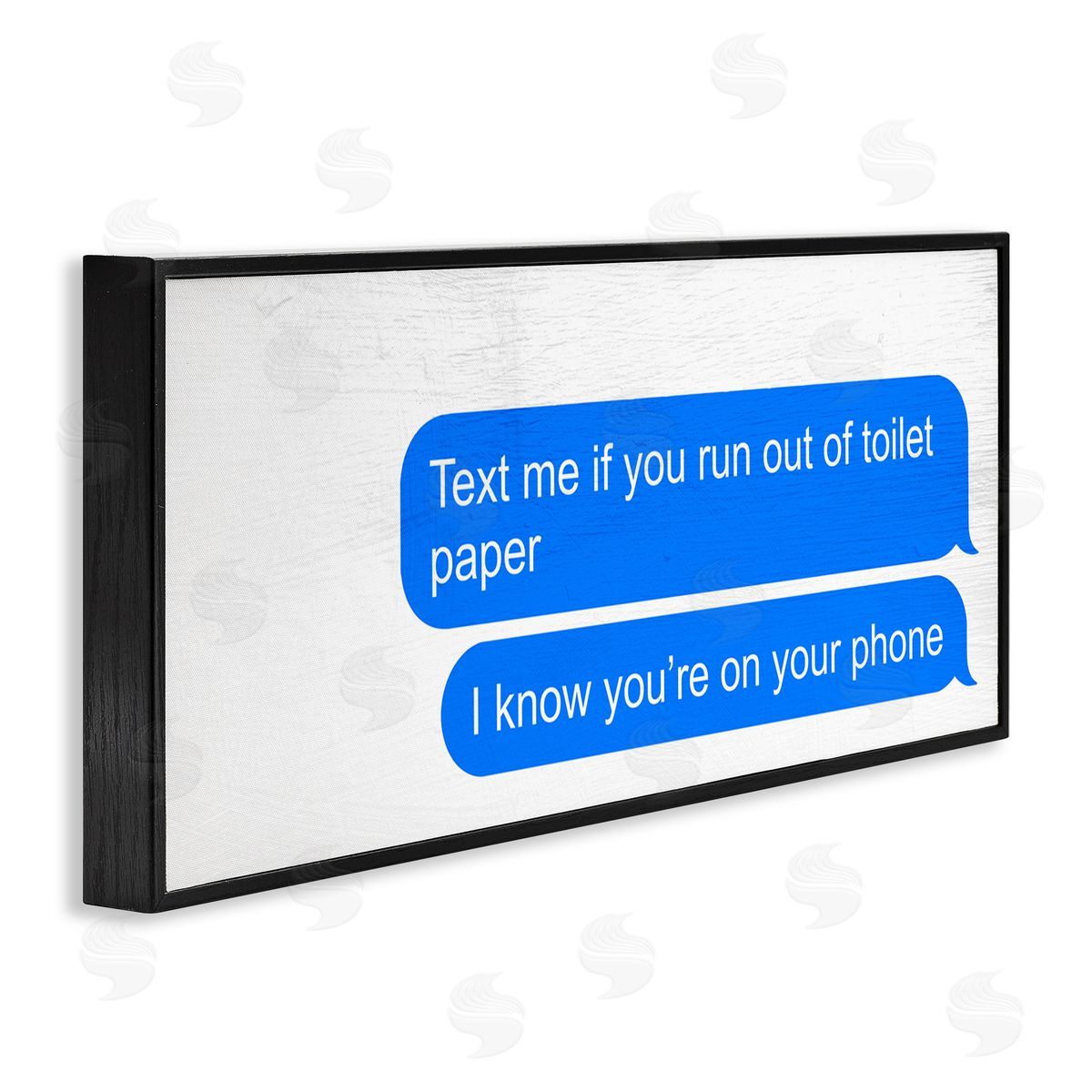 Stupell Studio Text Me Toilet Paper