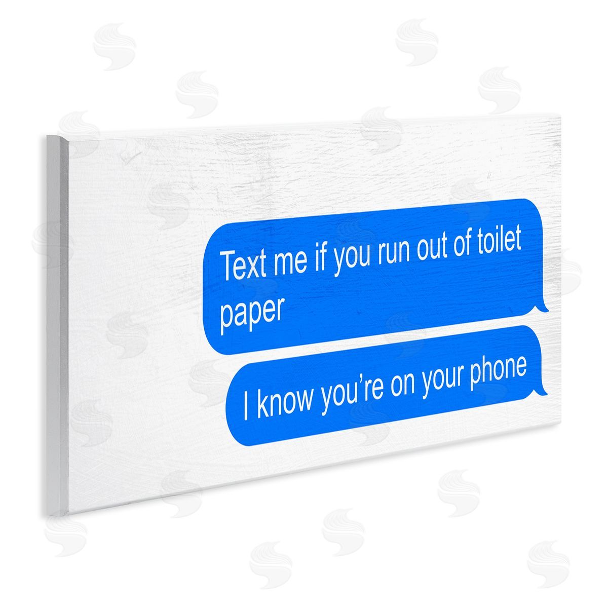 Stupell Studio Text Me Toilet Paper