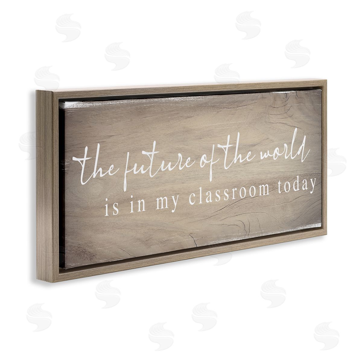 Stupell Studio Rustic Classroom Teacher Quote