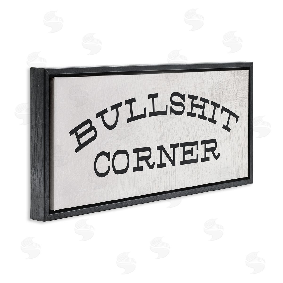 Stupell Studio Bullsh*t Corner Rustic Humor