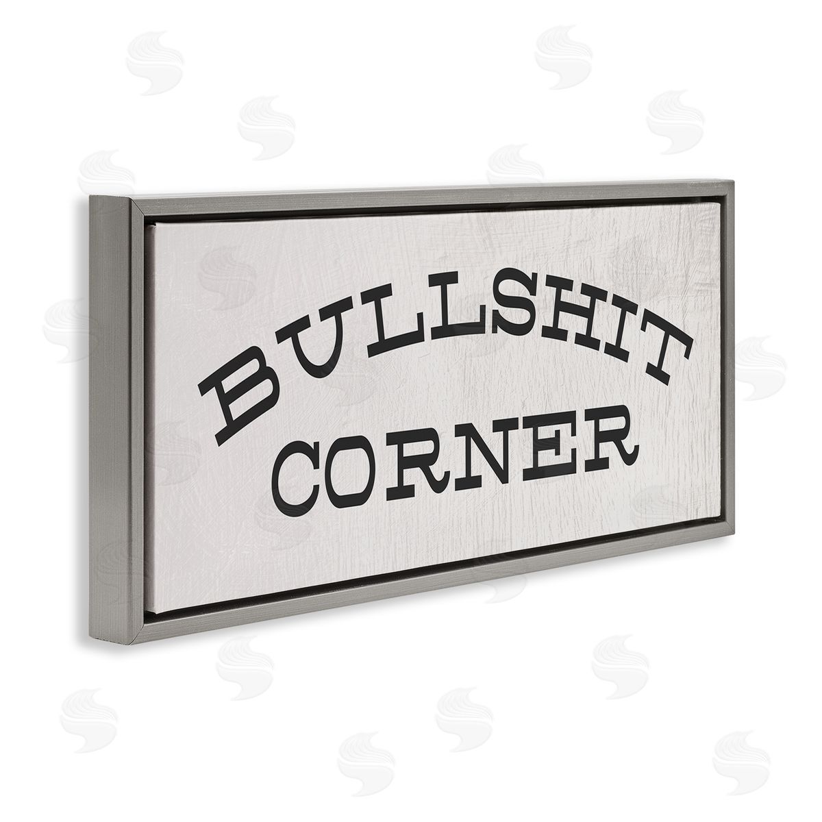 Stupell Studio Bullsh*t Corner Rustic Humor