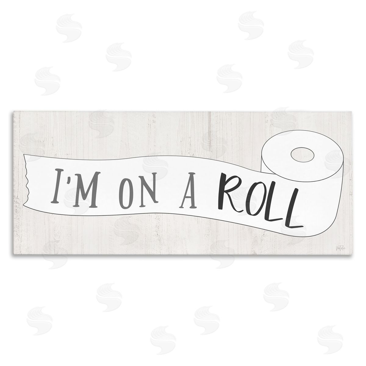 Natalie Carpentieri I'm On A Roll Bathroom