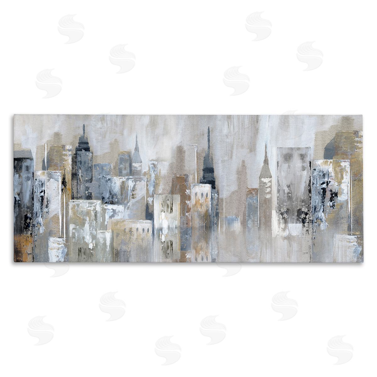 Nan Layered Urban City Skyline 