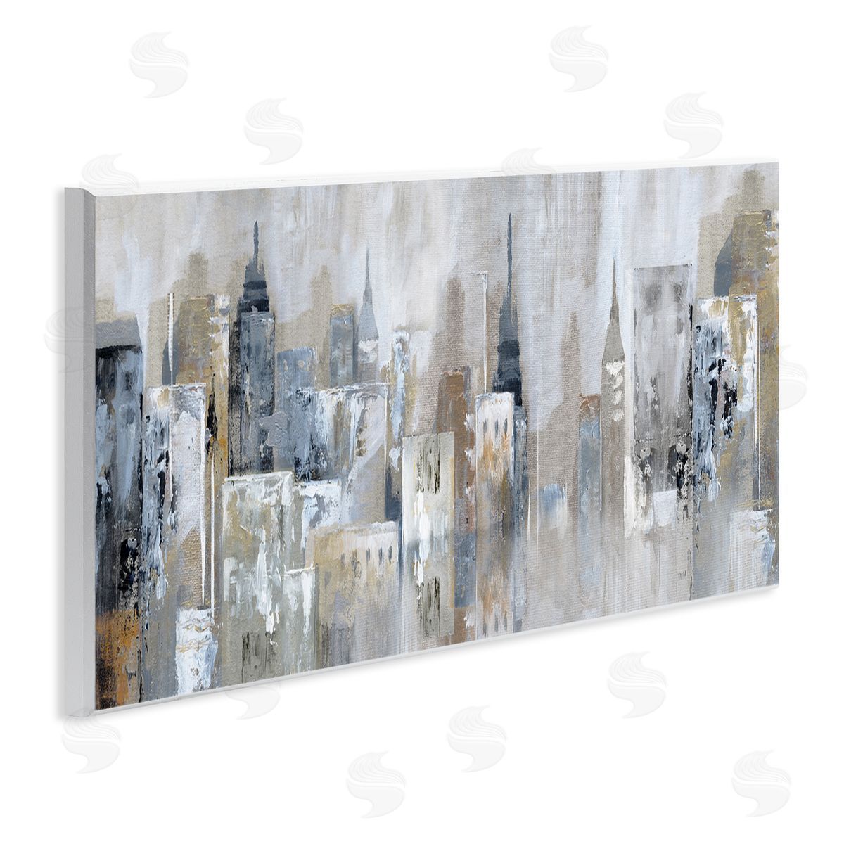 Nan Layered Urban City Skyline 