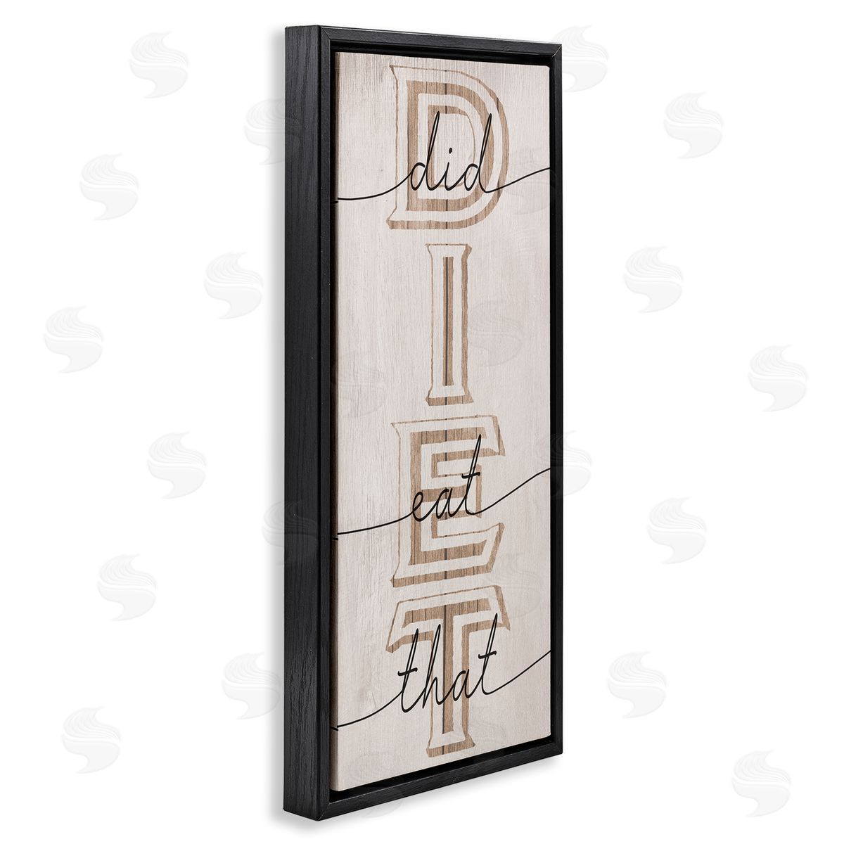 Stupell Studio Diet Did I Eat That Phrase