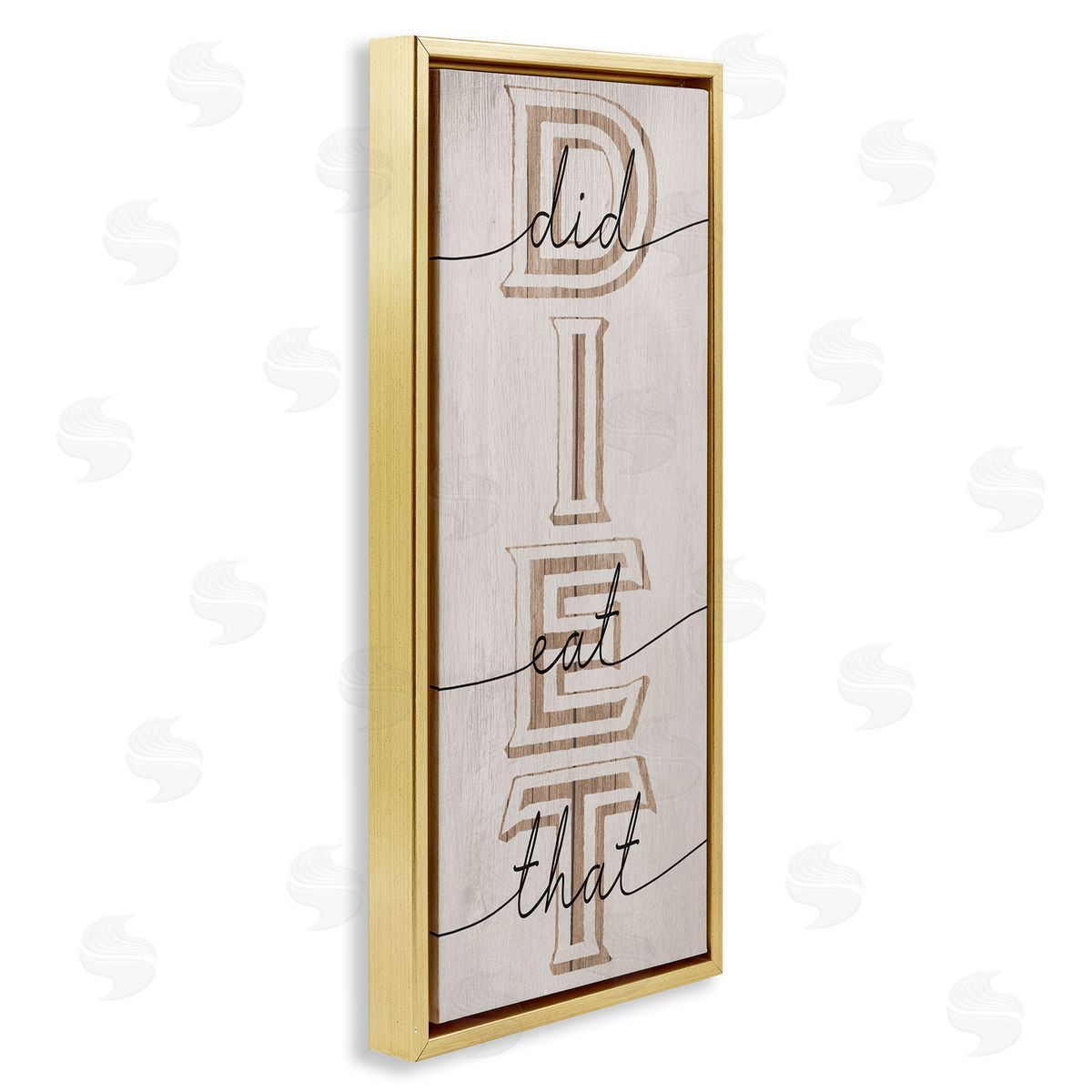 Stupell Studio Diet Did I Eat That Phrase