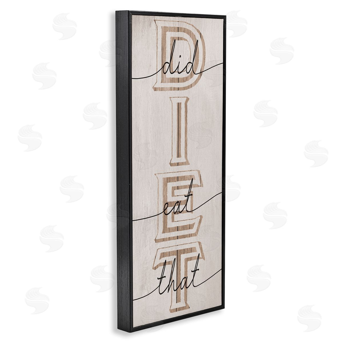 Stupell Studio Diet Did I Eat That Phrase