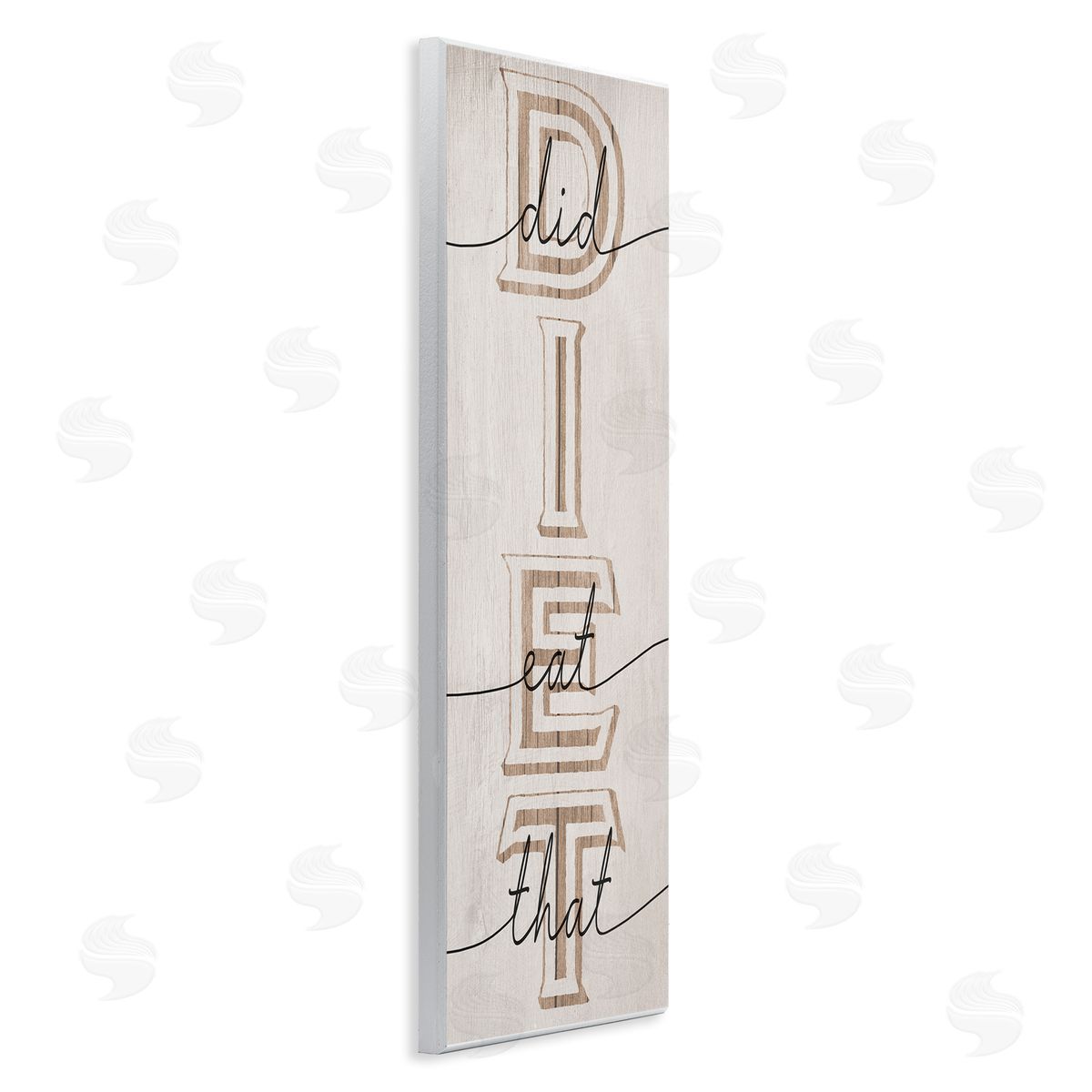 Stupell Studio Diet Did I Eat That Phrase