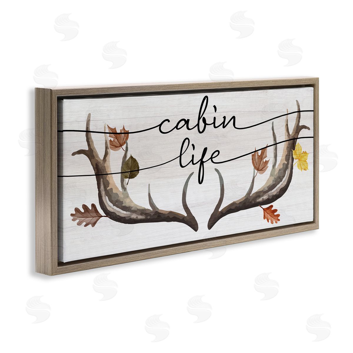 Stupell Studio Cabin Life Autumn Antlers